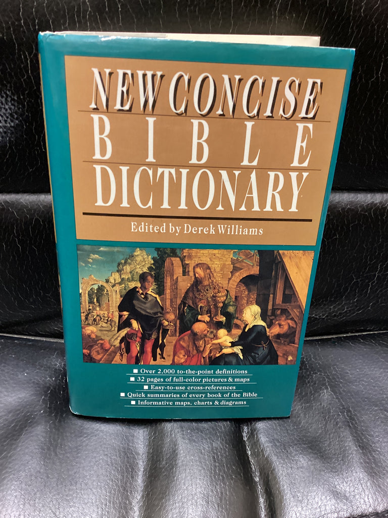 New Concise Bible Dictionary (Used Copy)