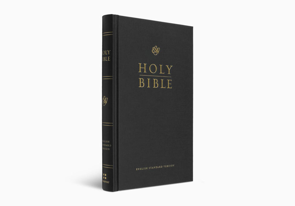 ESV Church Bible, Large Print Hardcover, Black