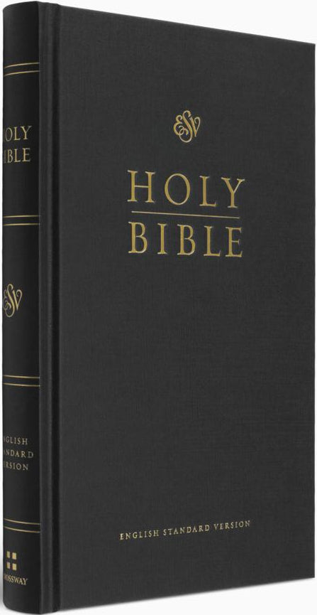 ESV Church Bible, Large Print Hardcover, Black