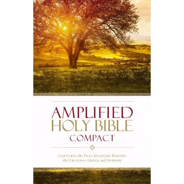 Amplified Holy Bible, Compact, Hardcover: Captures the Full Meaning Behind the Original Greek and Hebrew