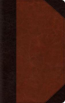 ESV Classic Reference Bible - TruTone, Brown/Cordovan, Portfolio Design