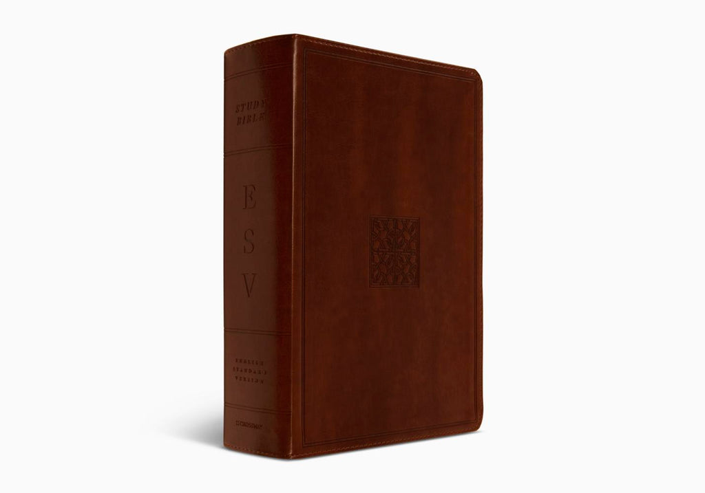 ESV Study Bible (TruTone, Walnut, Celtic Imprint Design)