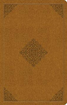 ESV Value Compact Bible TruTone®, Goldenrod, Ornament Design
