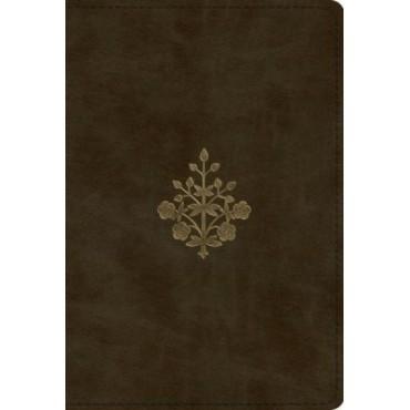 ESV Large Print Compact Olive Branch Design