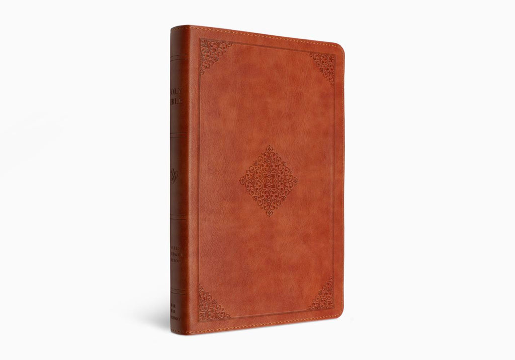 ESV Thinline Bible (TruTone, Terracotta, Ornament Design)