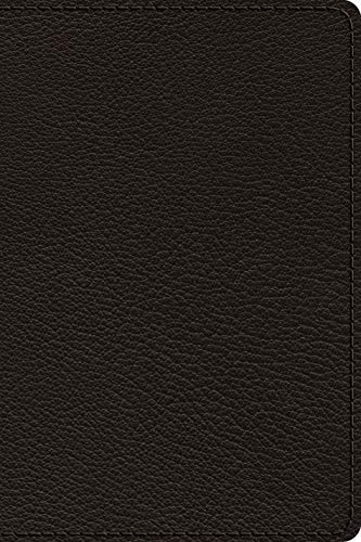 ESV Heirloom Bible, Legacy Edition (Goatskin, Black)