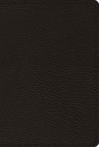 ESV Heirloom Bible, Heritage Edition (Goatskin, Black)