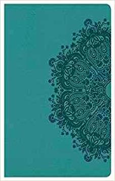 KJV Compact Ultra Thin Bible Teal LeatherTouch