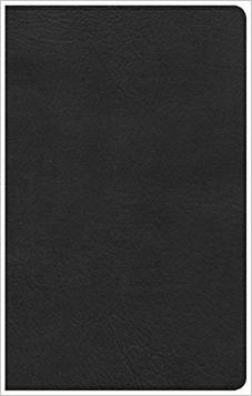 CSB: Pastor's Bible - Black, LeatherTouch