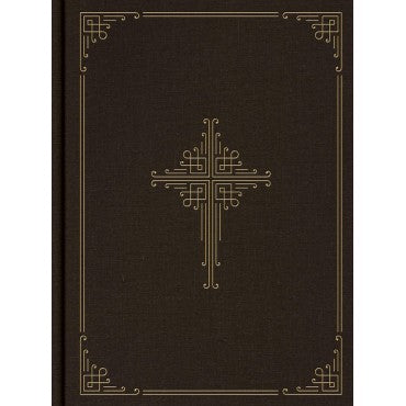 CSB Ancient Faith Study Bible, Brown Cloth-Over-Board