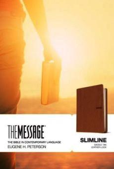 The Message Slimline Saddle Tan