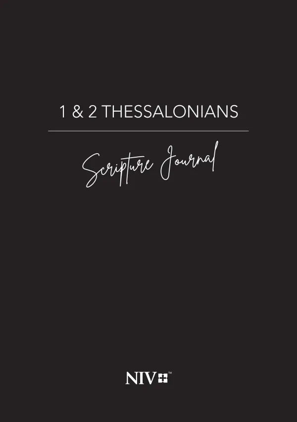 NIV 1&2 Thessalonians Scripture Journal