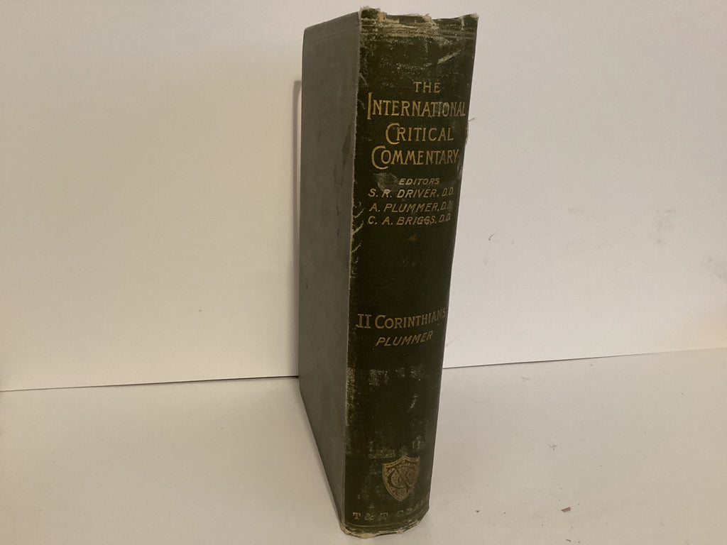 The International Critical Commentary on 2 Corinthians (John Gowan Collection)