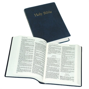 KJV Windsor Text Blue Flexible Vinyl