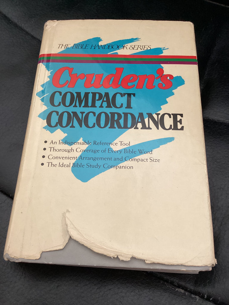 Cruden's Compact Concordance (Used Copy)