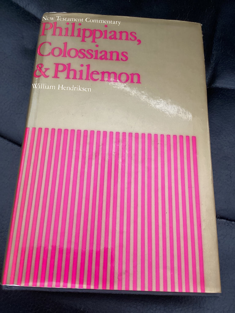 Philippians, Colossians and Philemon - New Testament Commentary (Used Copy)