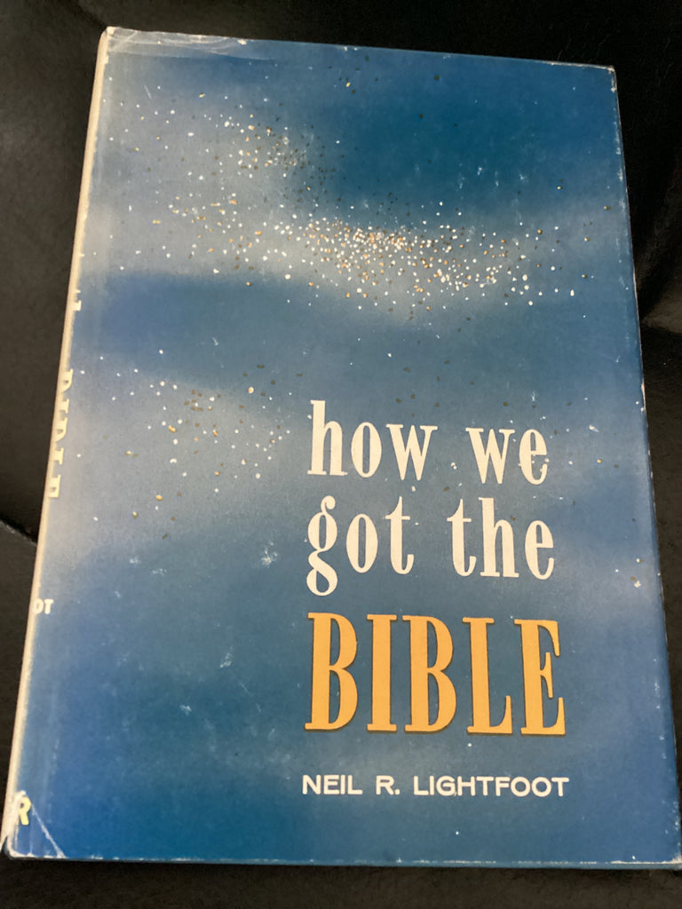 How We Got the Bible (Used Copy)