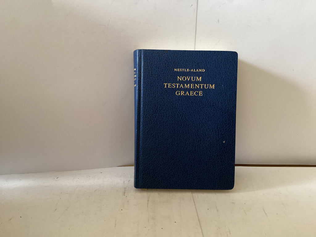 Nestle-Aland Novum Testamentum Grace (The John Gowan Collection)