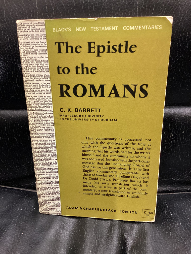 The Epistle to the Romans (Used Copy)