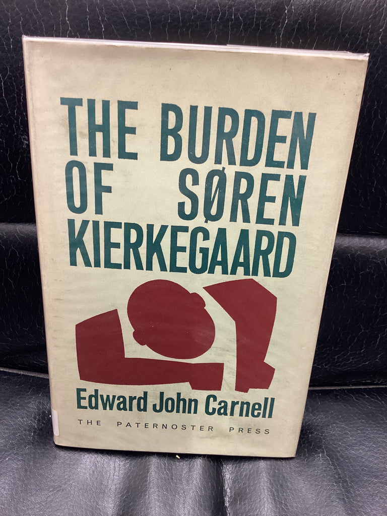 The Burden of Soren Kierkegaard (Used Copy)