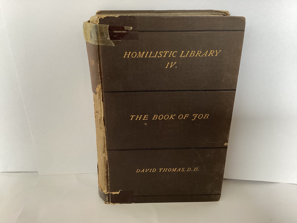 Book of Job (Volume 4 Homilistic Library) (John Gowan Collection)