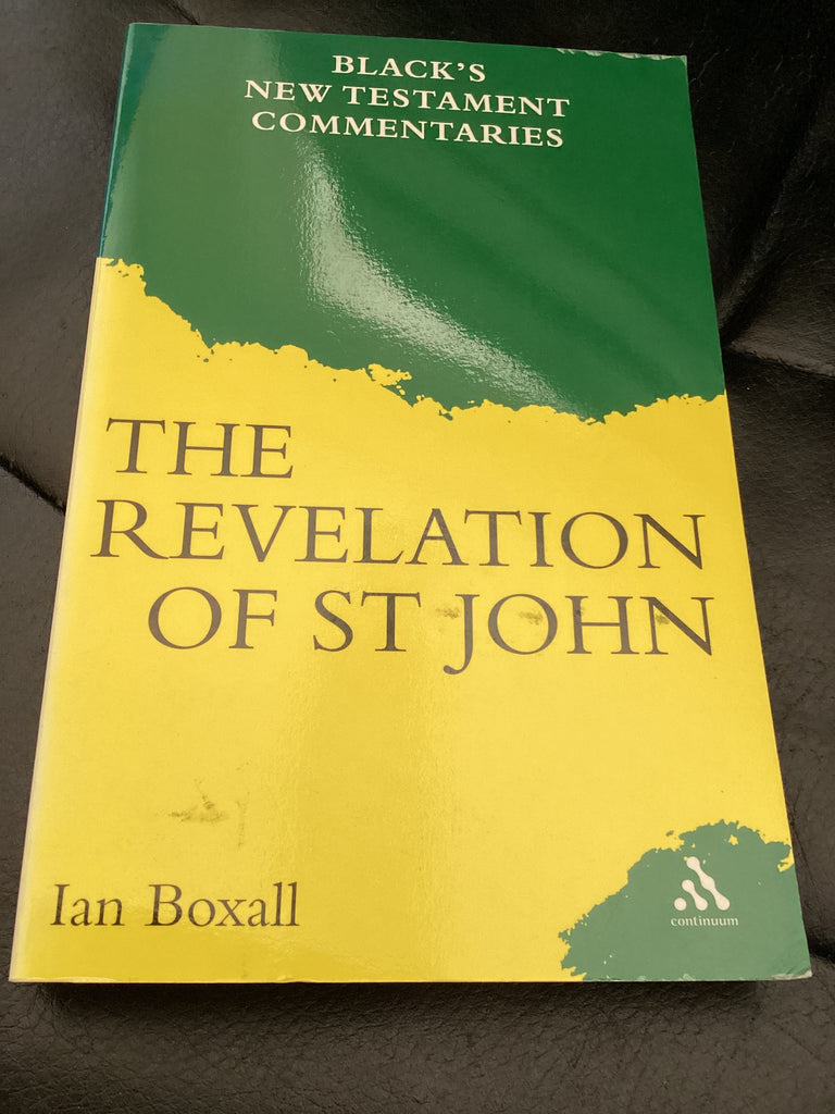 The Revelation of St John - Black's New Testament Commentary (Used Copy)