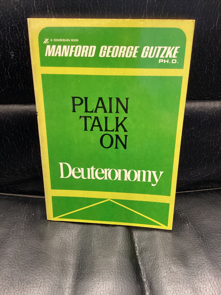 Plain Talk On - Deuteronomy (Commentary) (Used Copy)