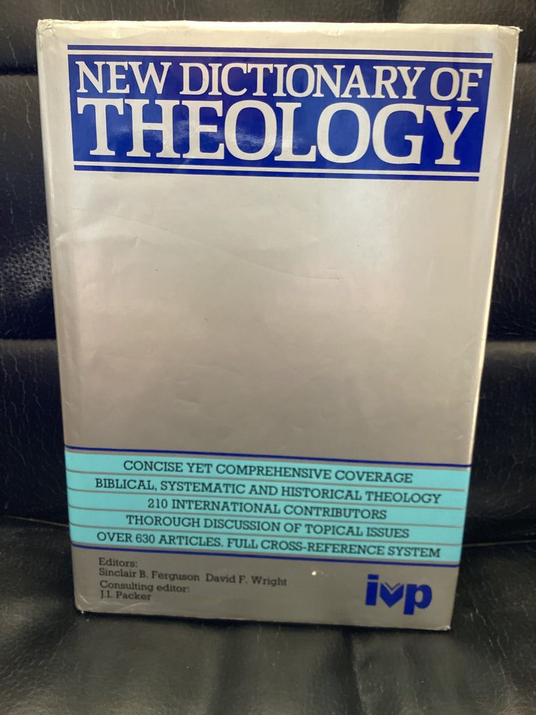 New Dictionary of Theology (Used Copy )