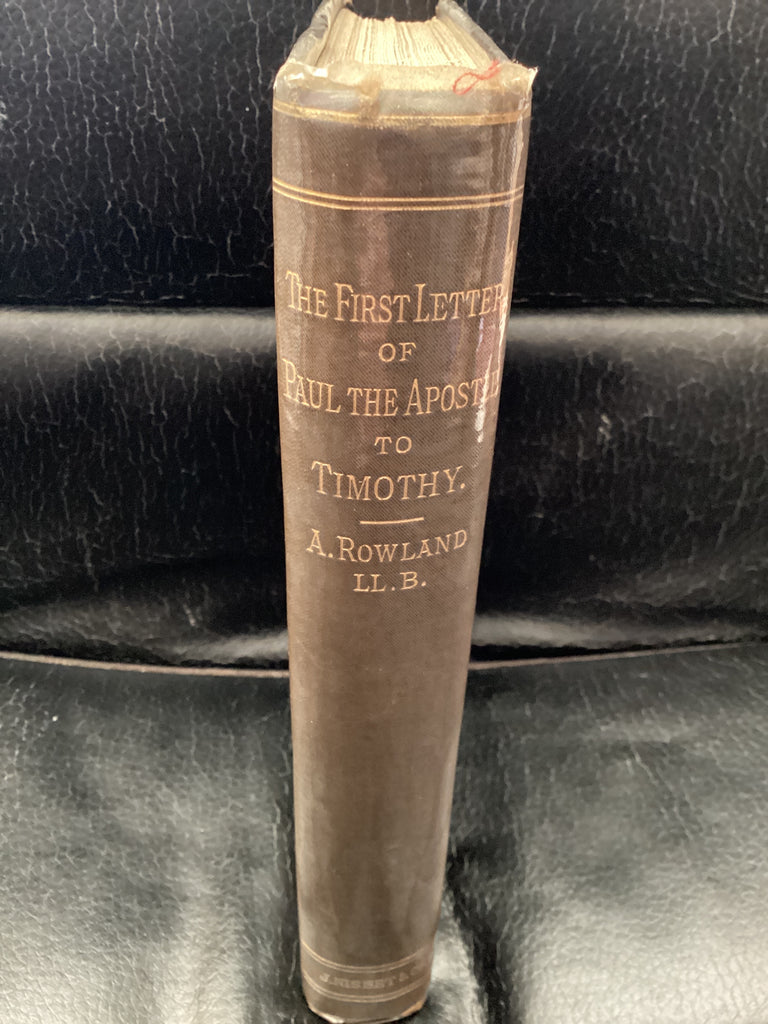 The First Letter of Paul the Apostle to Timothy (Used Copy)