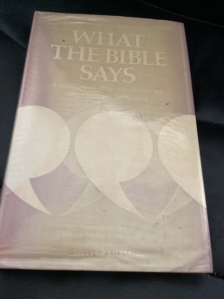What the Bible Says (Used Copy)