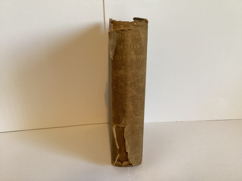 Memoir and Remains of the Rev. Murray M’Cheyne (John Gowan Collection)