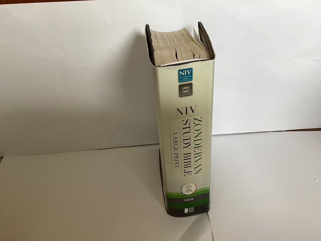 NIV Zondervan Study Bible (Large Print) (John Gowan Collection)