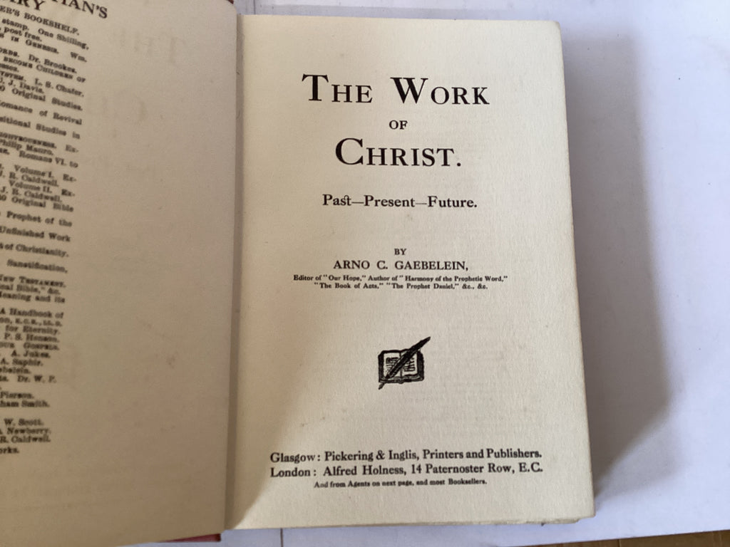 The Work of Christ (The John Gowan Collection)