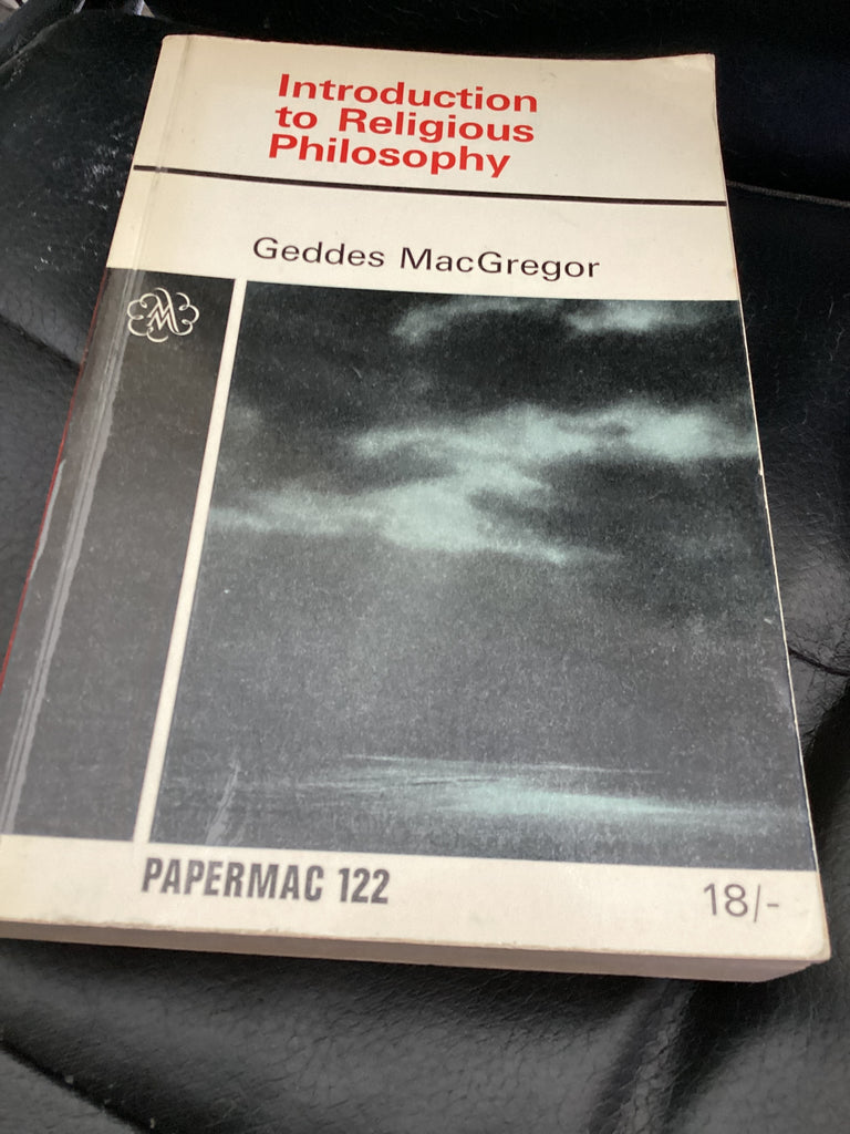 Introduction to Religious Philosophy (Used Copy)