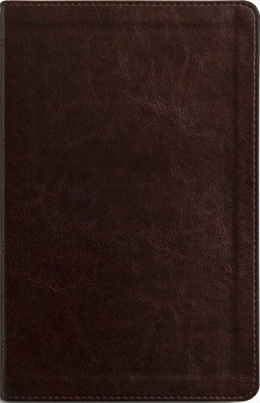 ESV Thinline Bible Indexed (TruTone, Espresso)