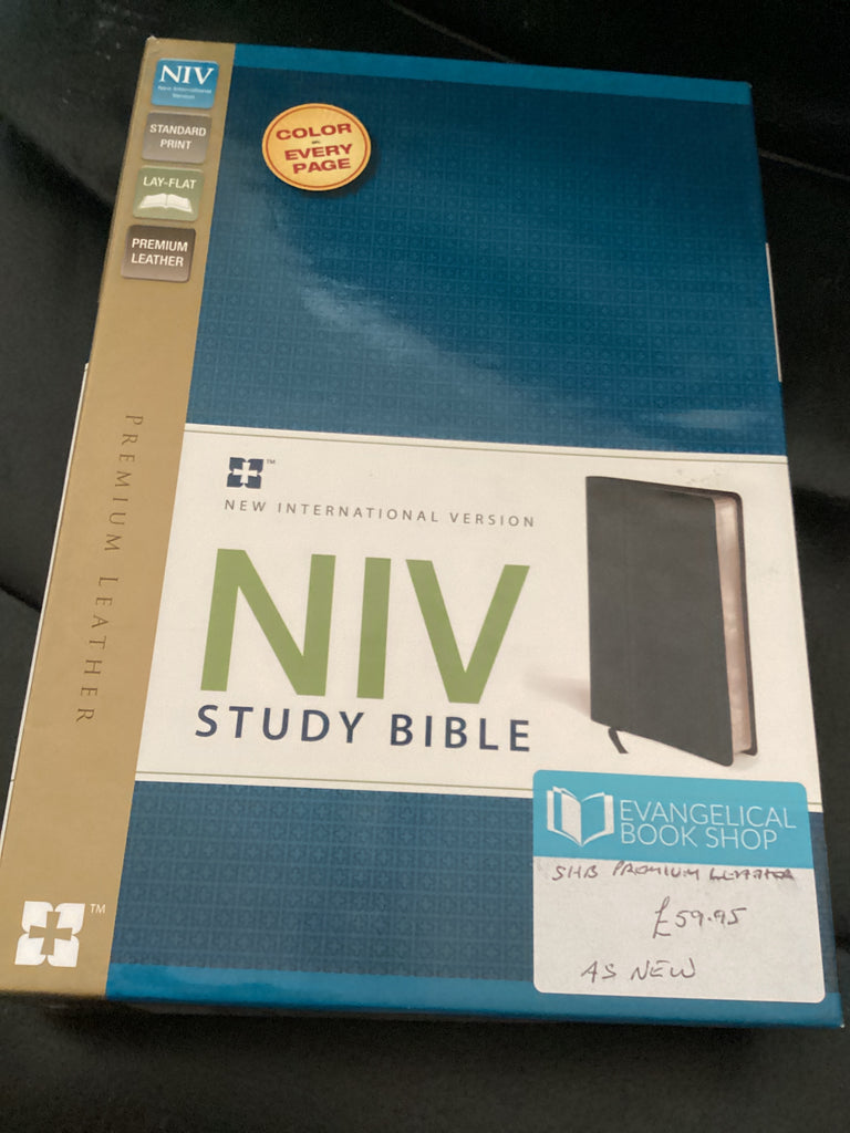 The New International Version Study Bible (Used Copy)