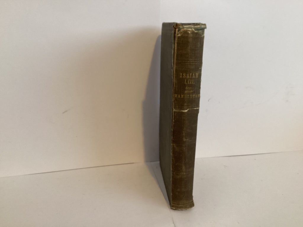 Sermons by John Hambleton on Isaiah 53 (John Gowan Collection)