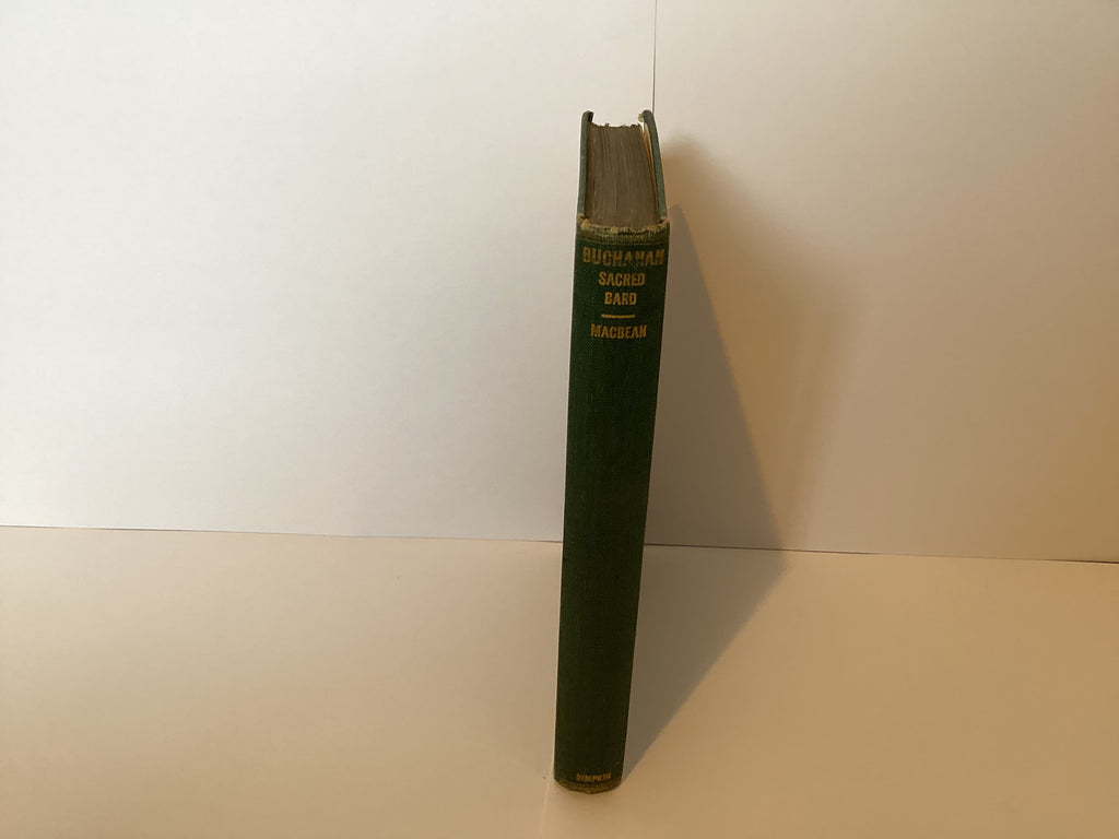 Buchanan, The Sacred Bard: His Confessions and Spiritual Songs (John Gowan Collection)