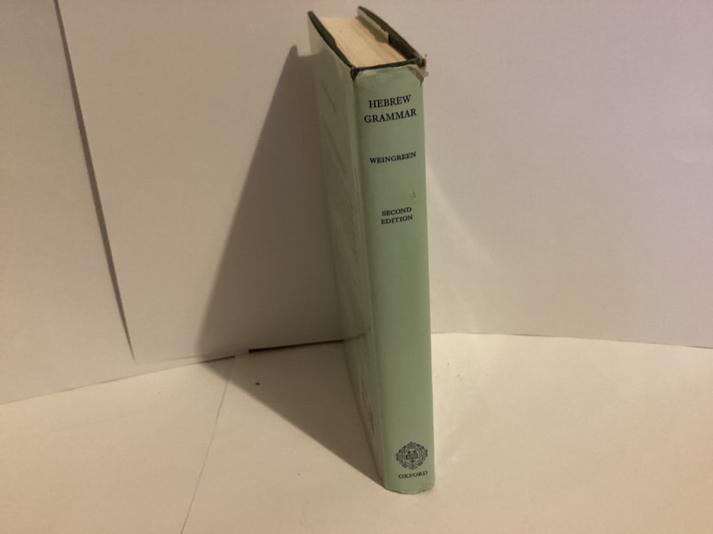 A Practical Grammar for Classical Hebrew (John Gowan Collection)