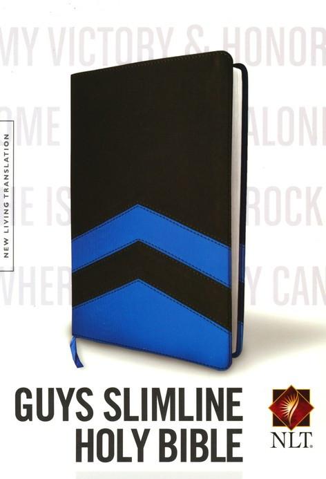 Guys Slimline NLT Bible