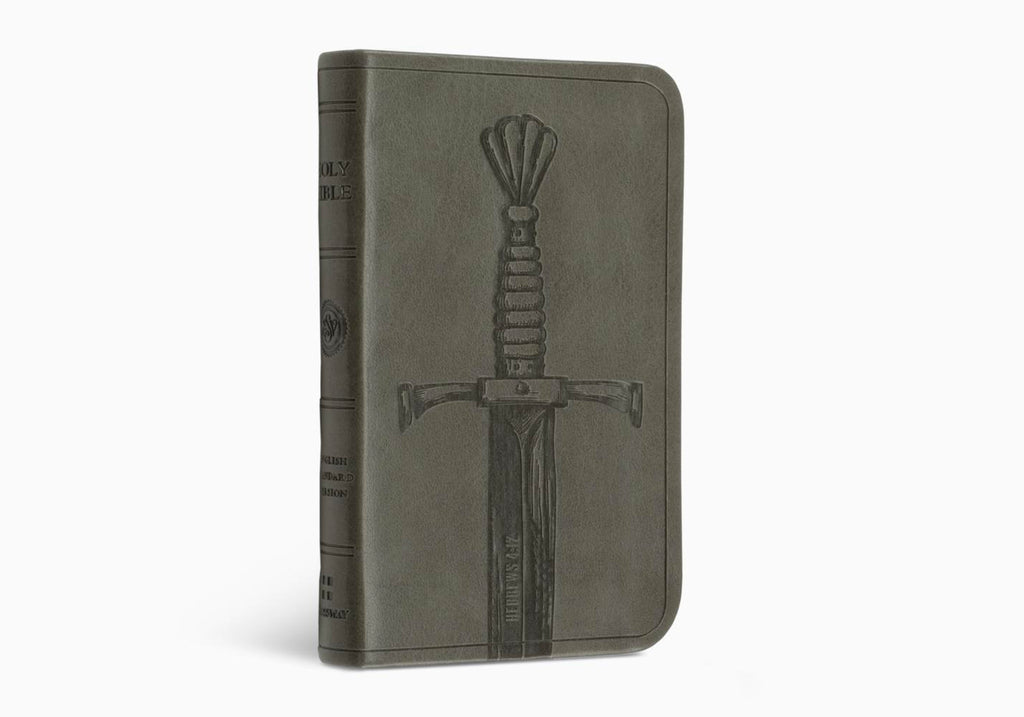 ESV Vest Pocket New Testament with Psalms and Proverbs (TruTone, Silver Sword)
