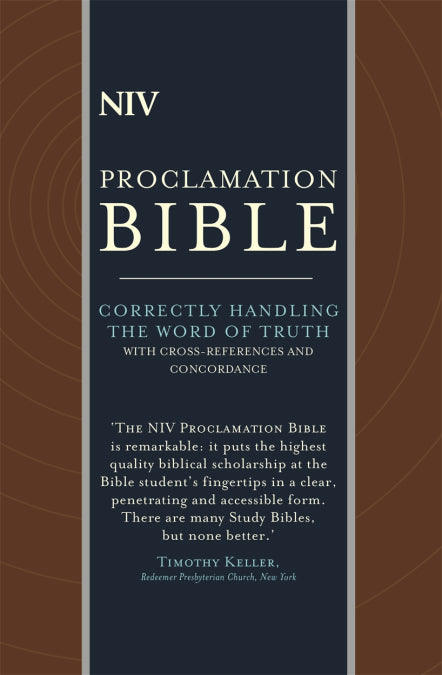 NIV Compact Proclamation Bible: Soft-tone (New International Version)