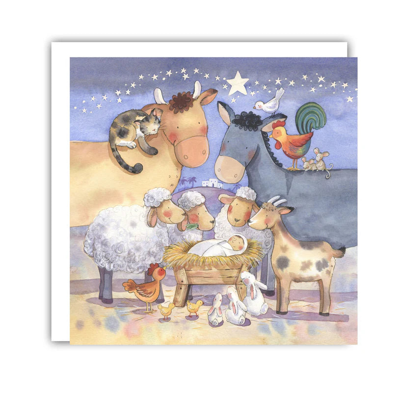 Christmas Night Pack of 5 Christmas Cards
