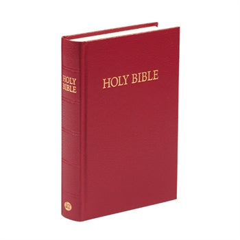 KJV Royal Ruby Text Bible, Red (Hardback)