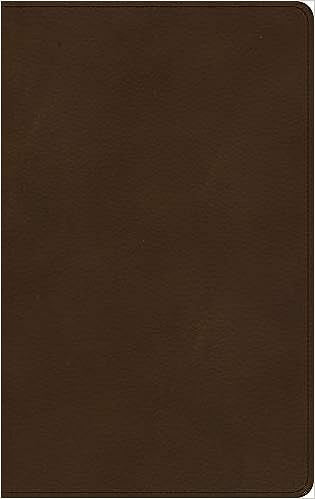 KJV Ultrathin Bible - Brown, Leathersoft
