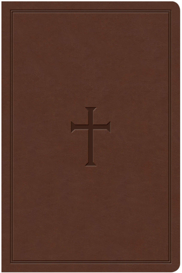 KJV Personal Size Study Bible - Brown, Leathertouch