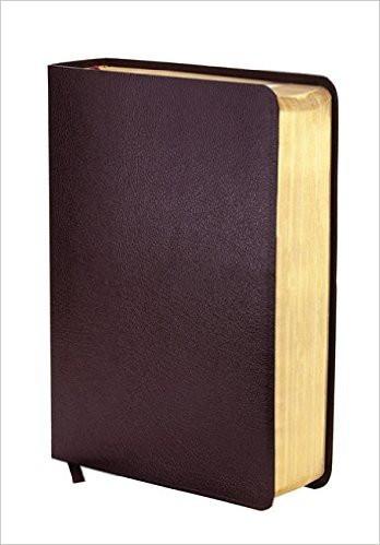 NIV Study Bible Burgundy Bonded Leather(NIV Zondervan study bible) (New International Version) Flexibound – 1 Oct 2015 (Out of Print)