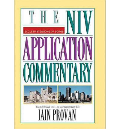 NIVAC: Ecclesiastes/ Song of Songs