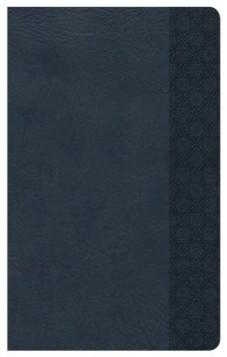 NKJV Slate Blue Large Print Personal Size