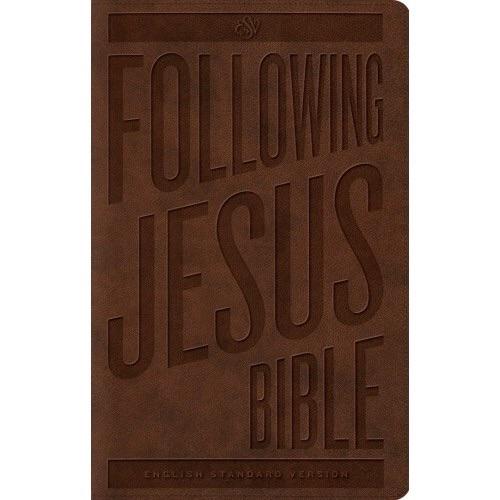 ESV FOLLOWING JESUS BIBLE, TRUTONE, BROWN